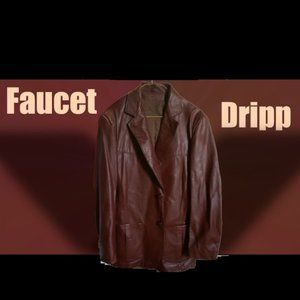 Dashing burgundy blazzer